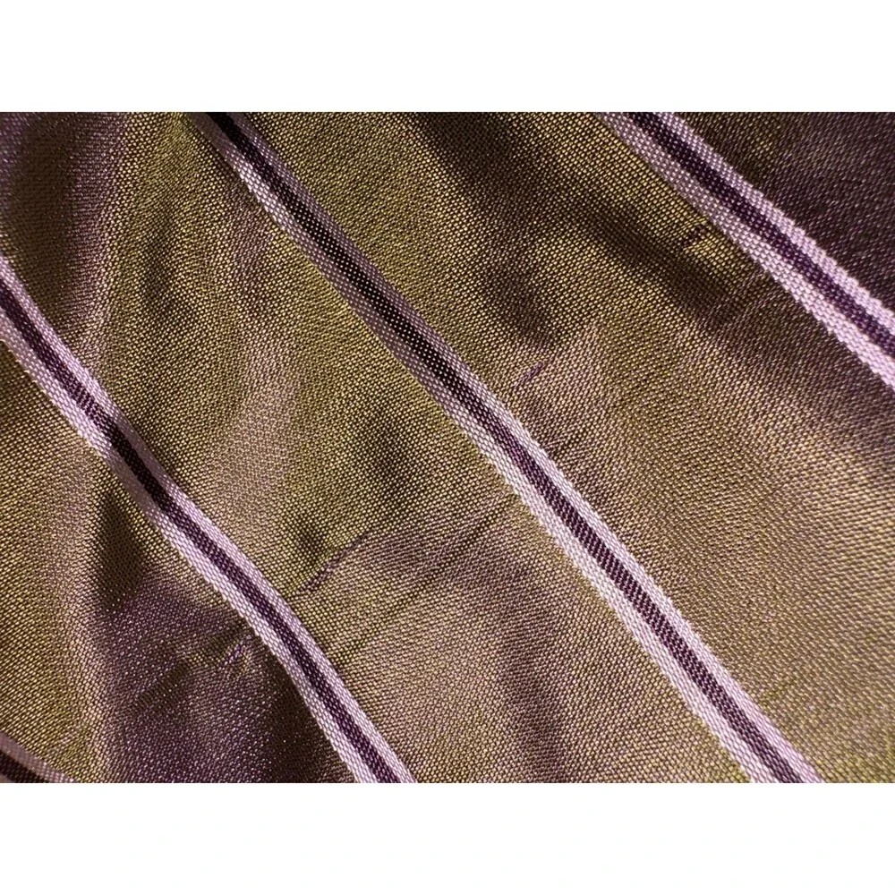 Hart Schnaffer Marx Silk Green and Purple Tie